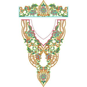 Delicate Kaftan Embroidery Design