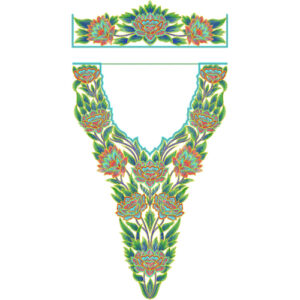 Kaftan Embroidery Design