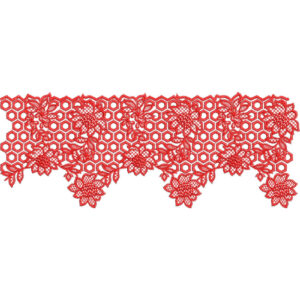 Simple Lace Embroidery Design