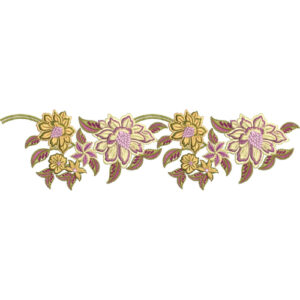 Floral Lace Embroidery Design