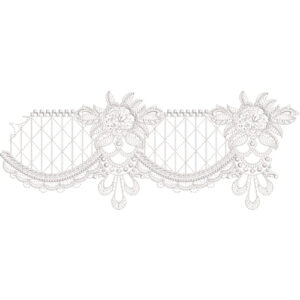 Unique Lace Embroidery Design