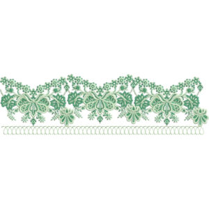 Delicate Lace Embroidery Design