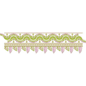 Lace Flower Embroidery Design