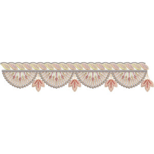 Simple Lace Embroidery Design