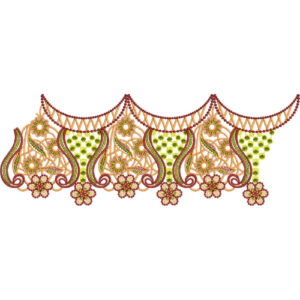 Floral Lace Embroidery Design