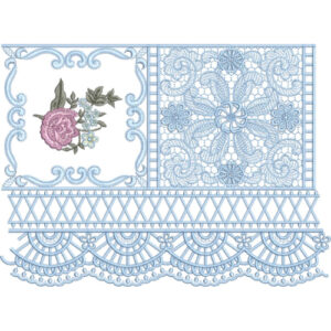 Lace Embroidery Design