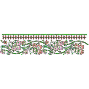 Lace Kurta Embroidery Design