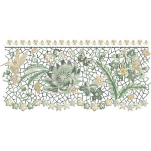 Delicate Lace Embroidery Design