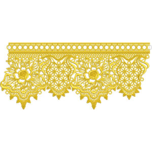 Delicate Lace Embroidery Design