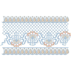 Unique Lace Embroidery Design