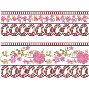Lace Embroidery Design