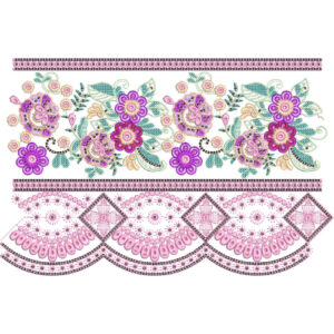Delicate Lace Embroidery Design