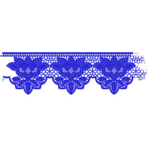 Simple Lace Embroidery Design