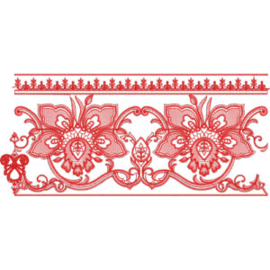Lace Embroidery Design
