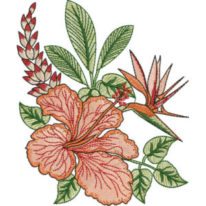 Flower Kurta Embroidery Design