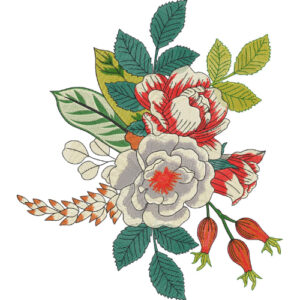 Flower Embroidery Design
