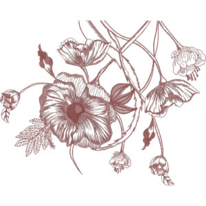 Unique Flower Embroidery Design