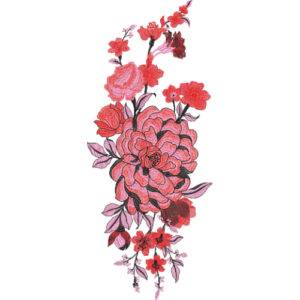Simple Flower Embroidery Design