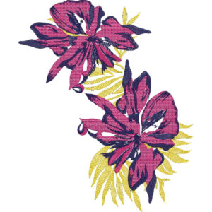 Flower Kurta Embroidery Design