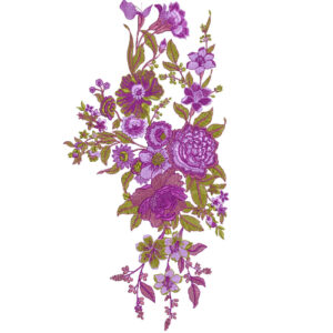 Unique Flower Embroidery Design