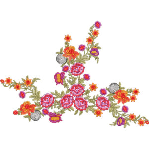Flower Embroidery Design