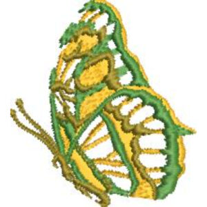 Simple Butterfly Embroidery Design