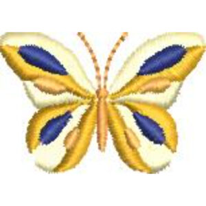 Simple Butterfly Embroidery Design