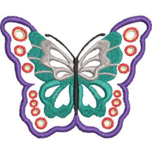 Beautiful Butterfly Embroidery Design