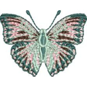 Simple Butterfly Embroidery Design
