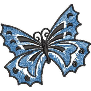 Beautiful Butterfly Embroidery Design