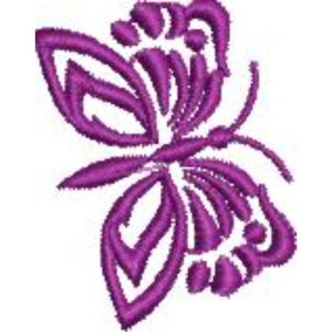 Simple Butterfly Embroidery Design