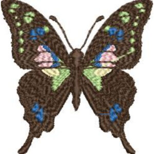 Simple Butterfly Embroidery Design