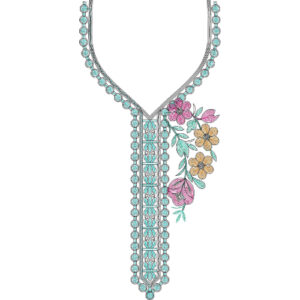 Simple Chain Stitch Ari Embroidery Design