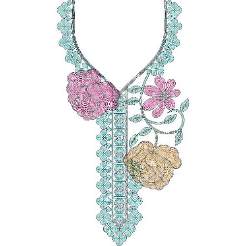 Chain Stitch Ari Embroidery Design