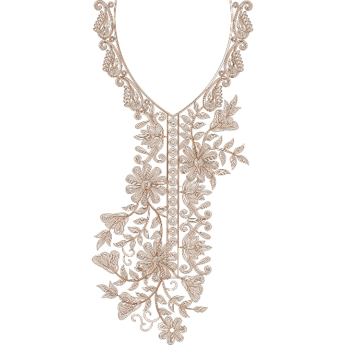 Unique Chain Stitch Ari Embroidery Design