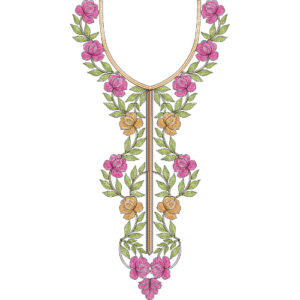 Simple Chain Stitch Ari Embroidery Design