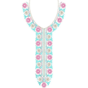 Neckline Chain Stitch Ari Embroidery Design