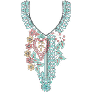 Simple Chain Stitch Ari Embroidery Design