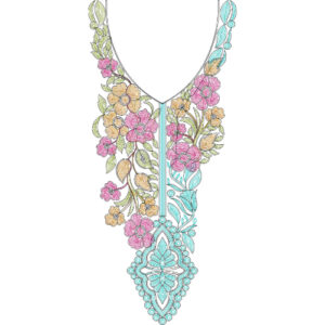 Beautiful Chain Stitch Ari Embroidery Design