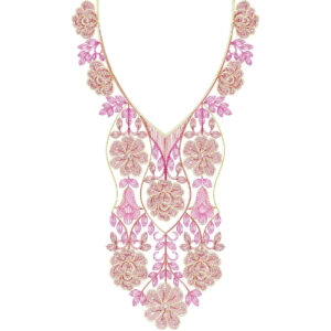 Neckline Chain Stitch Ari Embroidery Design