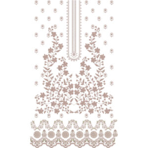 Simple Dress Embroidery Design
