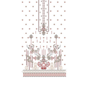 Flower Dress Embroidery Design