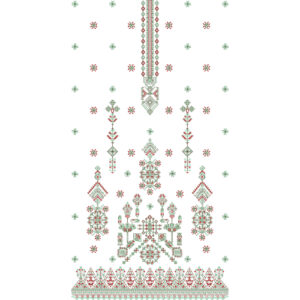 Beautiful Dress Embroidery Design