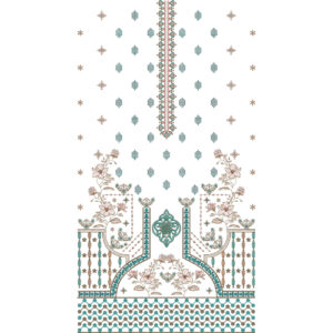 Simple Dress Embroidery Design