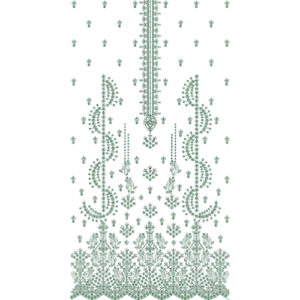 Unique dress Embroidery Design