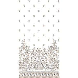 Simple Dress Embroidery Design