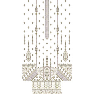 Unique dress Embroidery Design