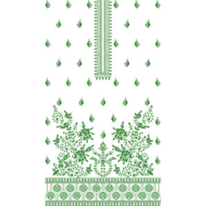 Flower Dress Embroidery Design