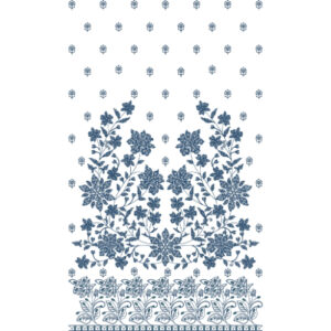 Simple Dress Embroidery Design