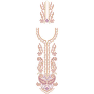 Kaftan Floral Embroidery Design